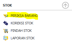 periksa barang